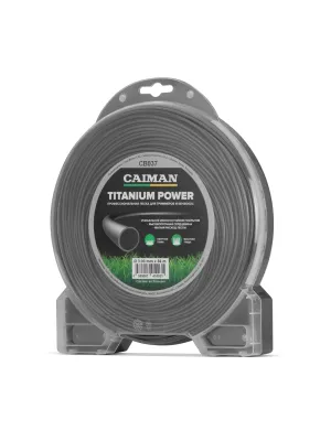 Корд триммерный CAIMAN Titanium Power 3,0 мм/56 м 36 шт./кор.
