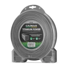 Корд триммерный CAIMAN Titanium Power квадрат 3,5 мм, 32 м