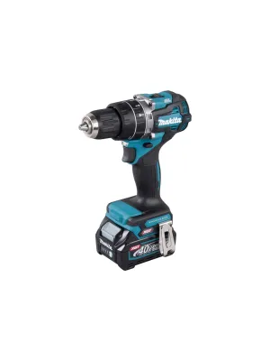 Аккумуляторный дрель-шуруповёрт MAKITA HP002GD201, ударная XGT BL, быстрое ЗУ, кейс MAKPAC