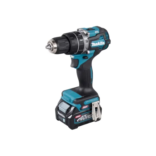 Аккумуляторный дрель-шуруповёрт MAKITA HP002GD201, ударная XGT BL, быстрое ЗУ, кейс MAKPAC