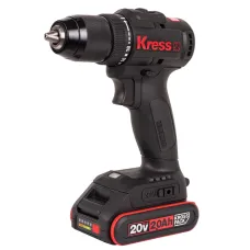 Аккумуляторный шуруповерт KRESS KU212.1, 2х2Ач Li-ion, сумка