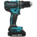 Акк. шуруповерт ударный MAKITA DHP485SYE, LXT BL 18В, 13 мм, 50/27 Нм, 2x1.5 Ач, з/у