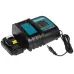 Акк. шуруповерт ударный MAKITA DHP485SYE, LXT BL 18В, 13 мм, 50/27 Нм, 2x1.5 Ач, з/у