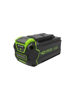Аккумулятор GREENWORKS G40USB4, 40В 4Ач Li-ion с USB разъемом, время зарядки 60мин (2939507gw)
