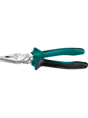 Плоскогубцы KRAFTOOL KraftMax, 200мм, комбинированые, Cr-Mo, маслобензостойкие рукоятки, (22011-1-20)