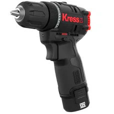 Аккумуляторный шуруповерт KRESS KUA24, 12В, 2.2Ач, кейс