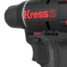 Аккумуляторный шуруповерт KRESS KUA24, 12В, 2.2Ач, кейс