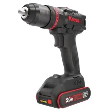 Аккумуляторный шуруповерт ударный KRESS KUC30.1, 20В, 60Нм