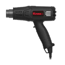 Термопистолет KRESS KU042, 2кВт, 3 насадки