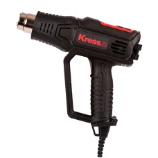 Термопистолет KRESS KU043, 2кВт, 3 насадки