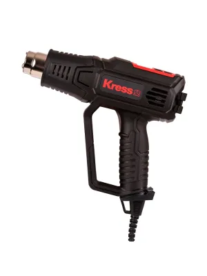 Термопистолет KRESS KU043, 2кВт, 3 насадки