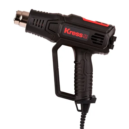 Термопистолет KRESS KU043, 2кВт, 3 насадки