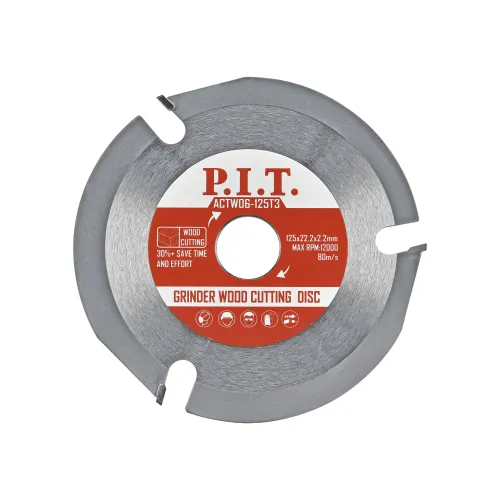 Диск пильный P.I.T. для УШМ по дереву 125x22,2x2,2 мм 3T(ACTW06-125T3)