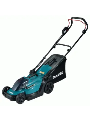 Аккумуляторная газонокосилка MAKITA DLM330Z, LXT 18В, 450Вт, ширина 33 см, травосбор. 30 л, 3в1, 8 ступен. центр. регул, XPT, без АКБ и ЗУ