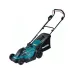 Аккумуляторная газонокосилка MAKITA DLM330Z, LXT 18В, 450Вт, ширина 33 см, травосбор. 30 л, 3в1, 8 ступен. центр. регул, XPT, без АКБ и ЗУ
