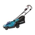 Аккумуляторная газонокосилка MAKITA DLM330Z, LXT 18В, 450Вт, ширина 33 см, травосбор. 30 л, 3в1, 8 ступен. центр. регул, XPT, без АКБ и ЗУ