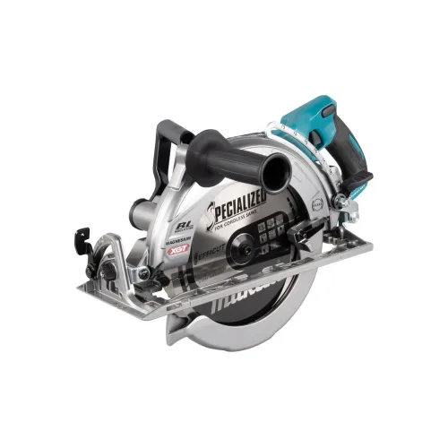 Акк. пила дисковая MAKITA RS002GZ, XGT BL 40В, 260 мм, 0-56 гр., 30 мм, макс рез 95 мм, эл. тормоз, плавный пуск, XPT, AWS, без АКБ и ЗУ
