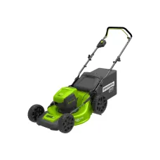 Аккумуляторная газонокосилка GREENWORKS GD60LM46HP, 60 В, шир. скаш. 46 см, 60 л, 7 уровней, б/щ, 3в1:мульч. (без АКБ и ЗУ)
