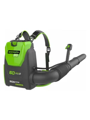 Аккумуляторное воздуходувное устройство GREENWORKS GD60BPB, бесщеточный, 60 В, без АКБ и ЗУ