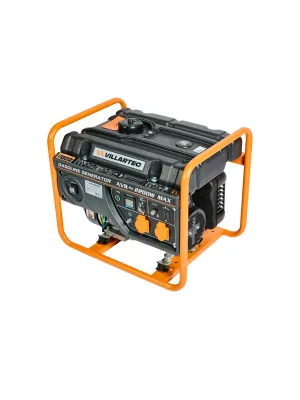 Электростанция бенз. VILLARTEC GG2800WС, ном. 2 кВт, макc 2,2 кВт, две розетки 2*16A