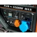 Электростанция бенз. VILLARTEC GG6300EWC, ном. 5 кВт, макс. 5,5 кВт, электростартер