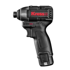 Аккумуляторный винтоверт ударный KRESS KU203.1, 12В, бесщеточный, 140Нм, кейс
