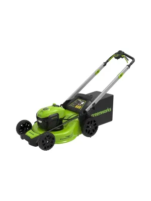 Газонокосилка аккумуляторная GREENWORKS GD40LM48SPK4, самоходная, 40 В, без АКБ и ЗУ