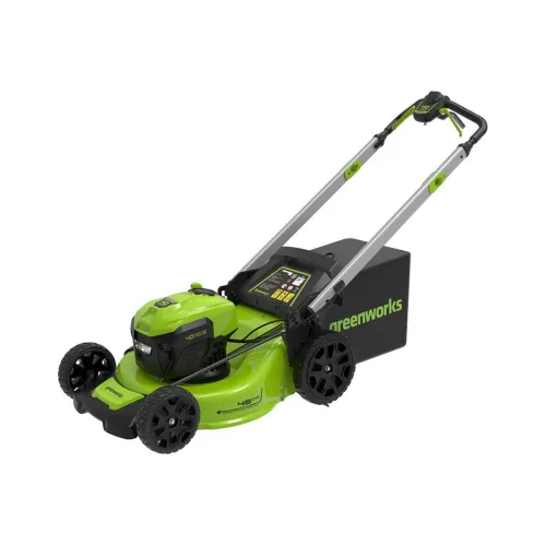 Газонокосилка аккумуляторная GREENWORKS GD40LM48SPK4, самоходная, 40 В, без АКБ и ЗУ