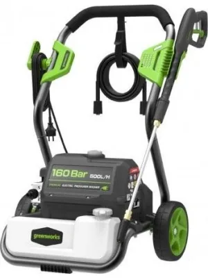 Мойка высокого давления GREENWORKS GPWG8II, 160 бар
