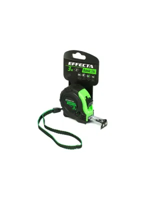 Рулетка EFFECTA с магнитом Basic 3S 3м/16 мм, 3 стопа