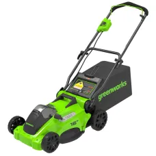 Аккумуляторная газонокосилка GREENWORKS GD40LM16X, 40V, без АКБ и ЗУ