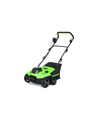 Аккумуляторный аэратор GREENWORKS GD40SC38II, скарификатор, 40V, бесщеточный, без АКБ и ЗУ