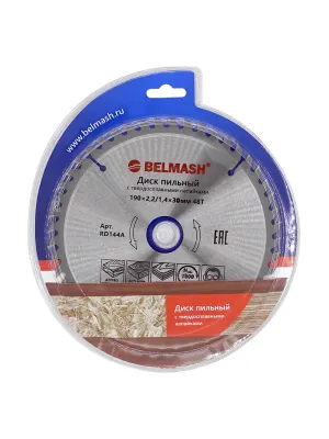 Диск пильный BELMASH 190х2.2/1.4х30/20/16 48T