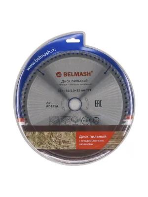 Диск пильный BELMASH 250x3.0/2.0x32/30 72T
