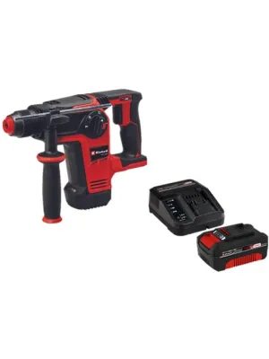 Аккумуляторный перфоратор EINHELL PXC TP-HD 18/26 Li BL, 18 В 1х5.2 Ач, Li-ion, SDS+, 2.6 Дж, 26 мм, 3 режима