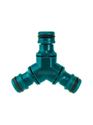 Тройник RACO ORIGINAL, 1/2″ (соединитель - соединитель - соединитель), из ABS пластика (4250-55219C)