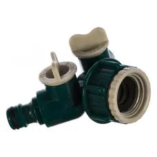 Распределитель поливочный RACO ORIGINAL 3/4″ - 1″, двухканальный, с внутренней резьбой, из ABS пластика (4250-55256C)