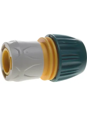 Соединитель универсальный быстросъёмный RACO ORIGINAL 1/2″ x 3/4″, с автостопом, для шланга (4250-55196T)