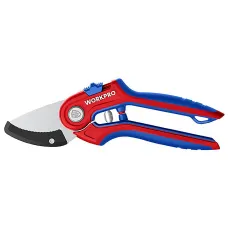 Секатор WORKPRO 215мм, для обрезки сухих и мертвых ветвей до 19мм