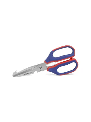 Ножницы WORKPRO 250 мм, многофункциональные кухонные ножницы