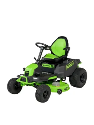 Трактор садовый GREENWORKS аккумуляторный GC82LT107 (без АКБ и ЗУ)