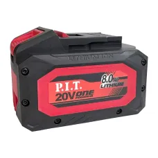 Аккумулятор P.I.T. PH20-8.0, OnePower (20В/40В, 4Ач/8Ач, Li-Ion, индикация заряда, плата)