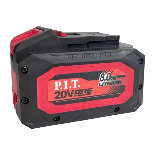 Аккумулятор P.I.T. PH20-8.0, OnePower (20В/40В, 4Ач/8Ач, Li-Ion, индикация заряда, плата)