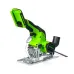 Акк. мини-пила дисковая GREENWORKS G24MCS, 24V, бесщеточная, 6500 об/мин, диск 120/9.5 мм, пропил 39 мм, без АКБ и ЗУ (1501207)