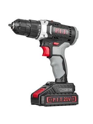 Аккумуляторный шуруповерт P.I.T. PSR18-D5 PROMO, 30Нм, 20В, 1,5 Ач, быстр.зарядка