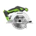 Акк. пила дисковая GREENWORKS GD24CS165, 24В, бесщеточная, 4800 об/мин, диск 165/20 мм, пропил 57 мм, без АКБ и ЗУ (1501607)