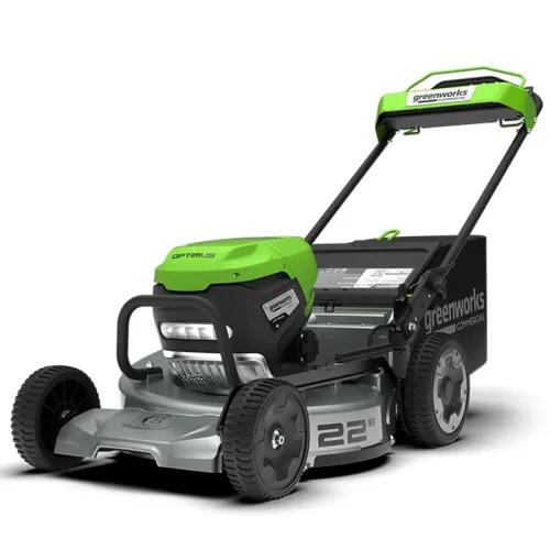 Аккумуляторная газонокосилка GREENWORKS LM221S, самоходная, 56см, без АКБ и ЗУ