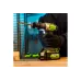 Акк. шуруповерт ударный GREENWORKS GD24DD60k2, 24 В, 1х2 Ач, 60 Нм, 0-600/1800 об/мин, БЗП 13 мм, бесщеточный, ЗУ, кейс (3704107UA)