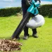 Акк. воздуходувное всасывающее устройство MAKITA DUB187Z, LXT BL 18В, 4,2 м³/мин, 64 м/с, мешок 25 л, XPT, без АКБ и ЗУ