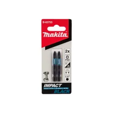Бита MAKITA PZ2, 50 мм, Impact Black Е-form 2 шт. (B-63753)